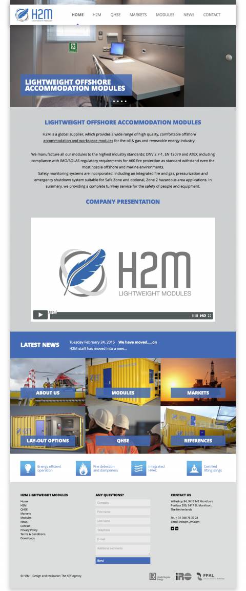 Home - H2M | The future of accommodation modules